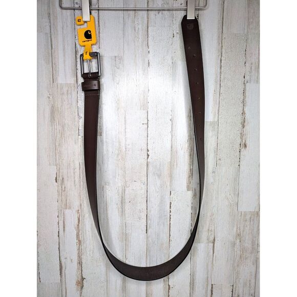 CARHARTT Leather Belt Roller Buckle‎ Brown 42" 1.5" A0005562201 - Picture 5 of 6